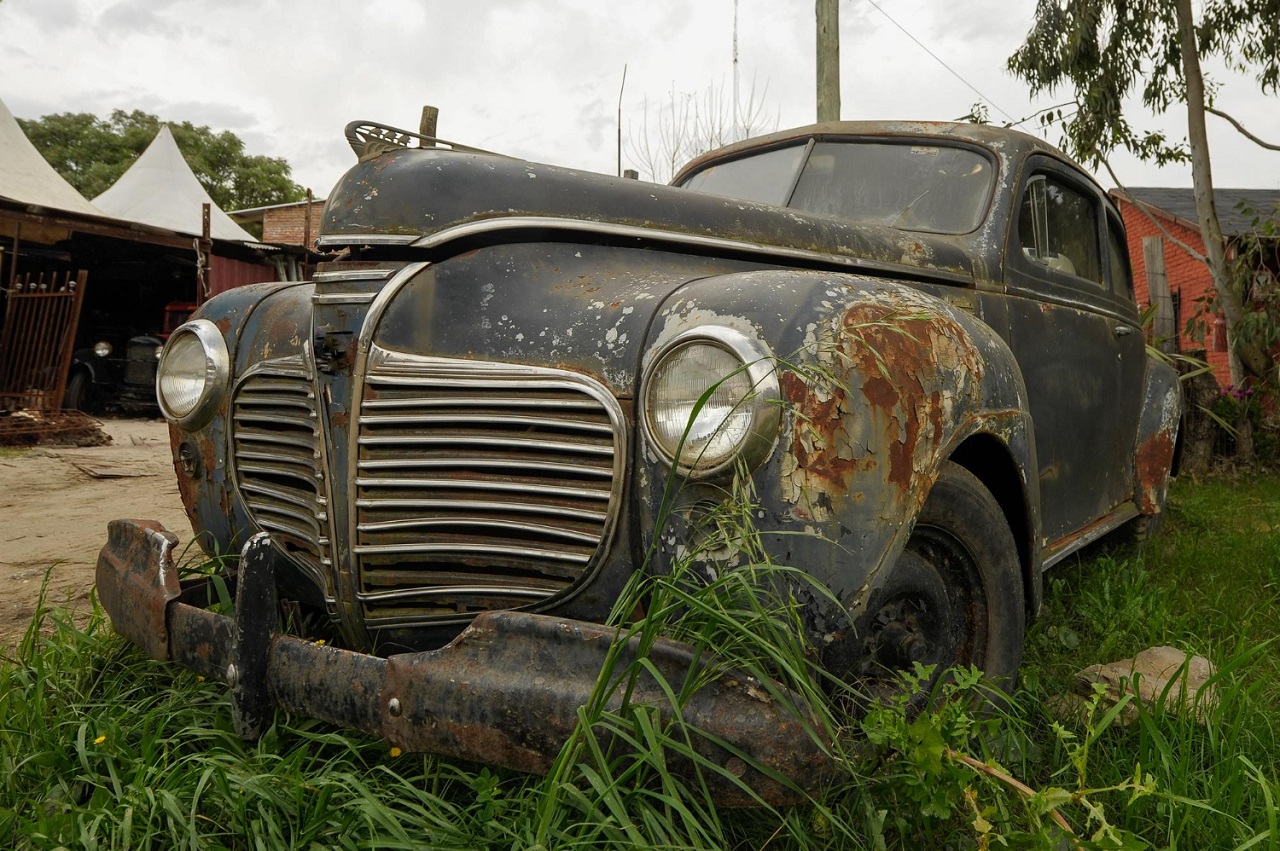 classic car needs restoration