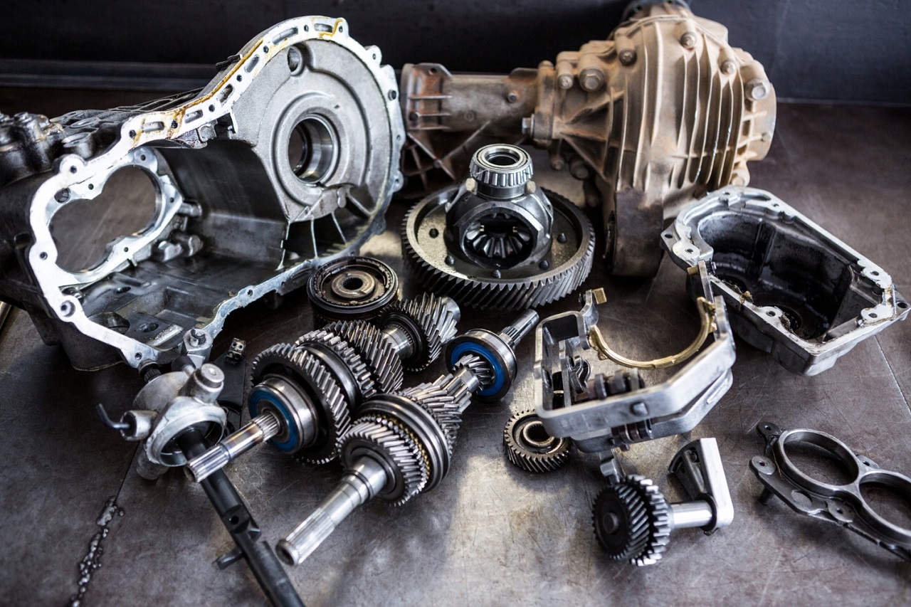 photo of car parts that can be assembled